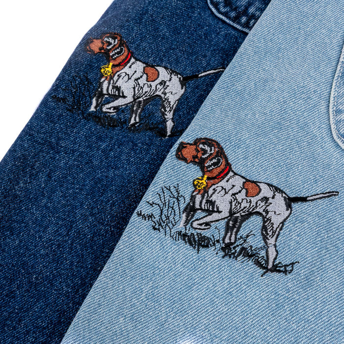 303 Boards - 303 Bird Dog X Dickies Loose Fit Double Knee Jeans (Stonewash Indigo Blue)