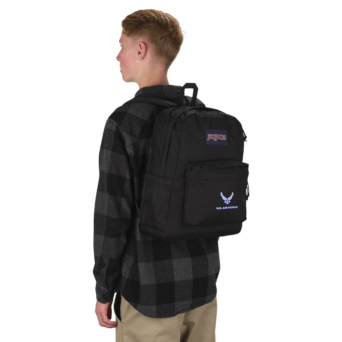 Air Force JanSport Superbreak Plus Backpack (Black)