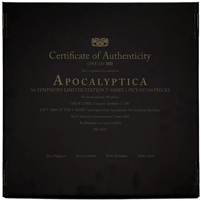 APOCALYPTICA - 7th Symphony Anniversary Deluxe Box