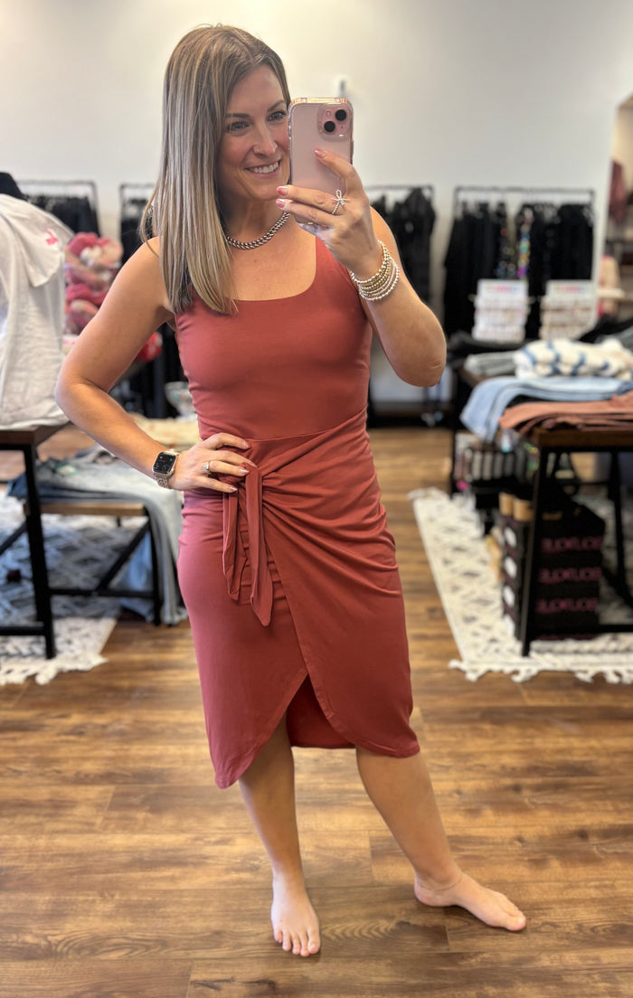 Aubrielle Wrap Dress