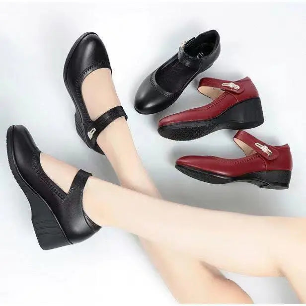 Avenyssa – Chaussures de Confort à Talon Moyen Élégantes