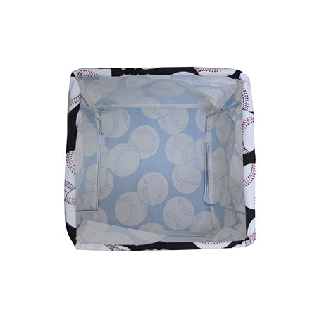 baseball utility bag, NGIL mini tote, mini baseball organizer, baseball mom utility tote, collapsible baseball tote, baseball team gear bag, canvas baseball storage bag, sporty baseball tote, dugout utility bag, baseball travel basket, baseball themed organizer, baseball gear storage tote, mesh pocket baseball tote, monogram baseball utility bag, baseball player tote, mini baseball car basket, baseball snack tote, game day baseball tote, compact baseball carryall, baseball coach utility bag