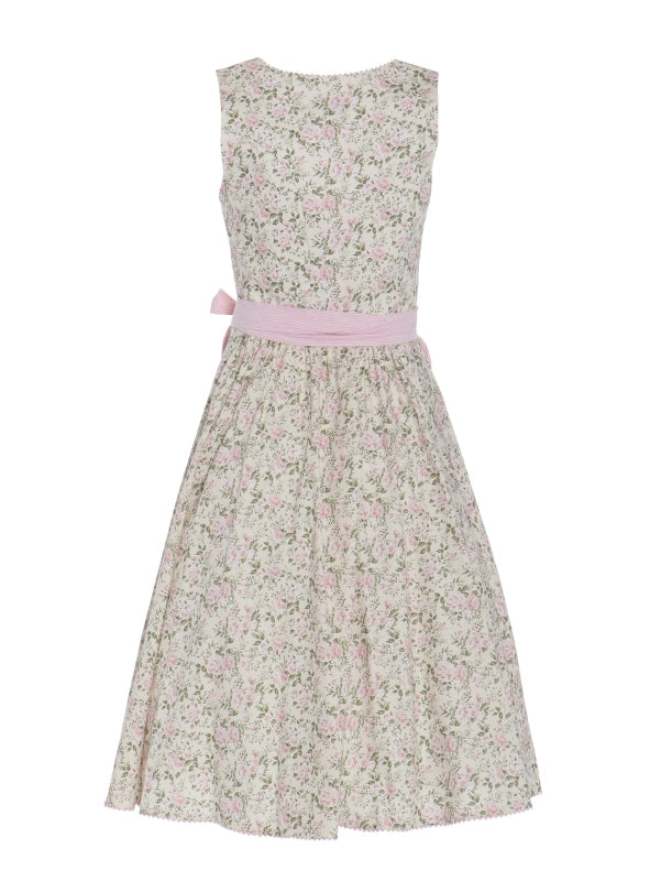 Berwin Long Dirndl 2pcs. 75cm "Elizabeth" pink