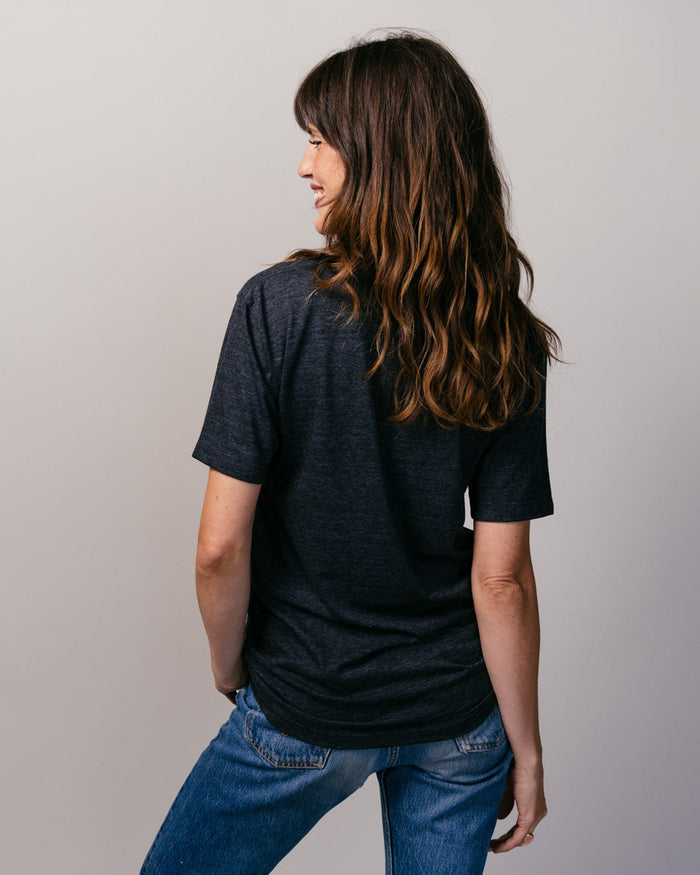 Vintage Black Unisex T-Shirt Back