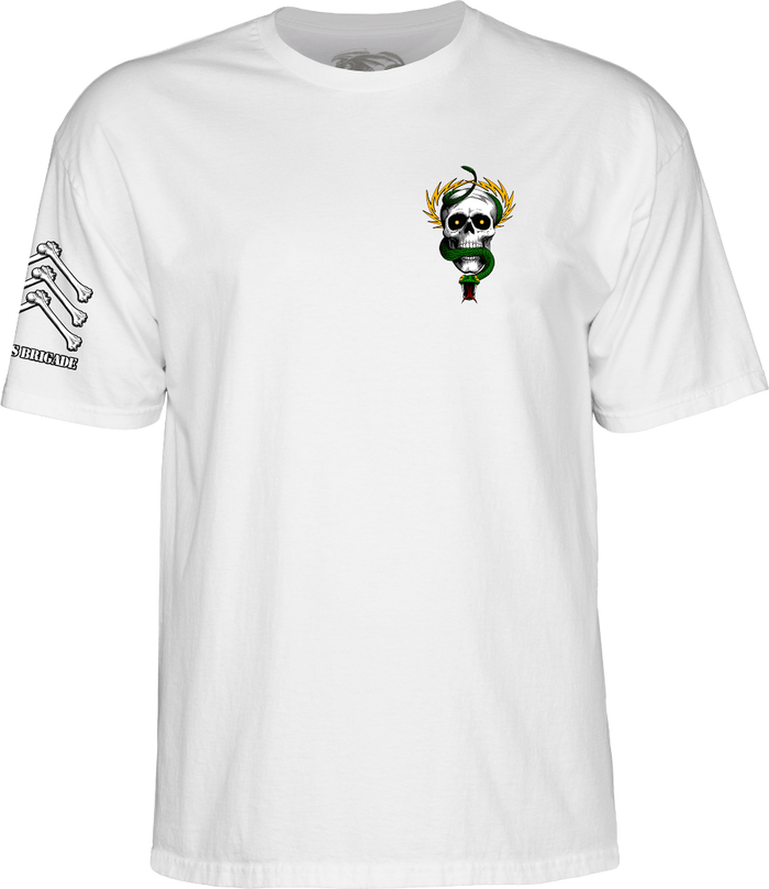Powell Peralta Bones Brigade Mike McGill 17th Series Tee front view