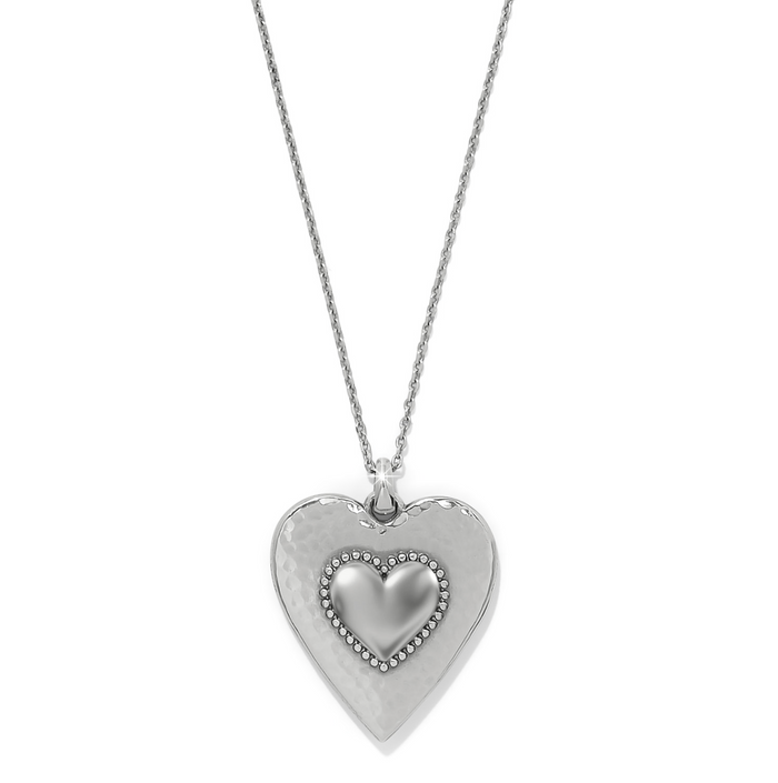 Brighton - Pretty Tough Gem Heart Necklace