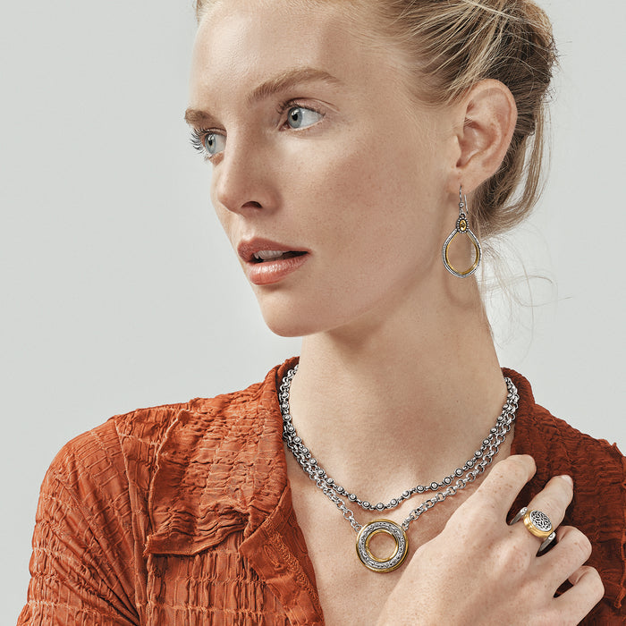 Brighton - Venezia Open Ring Short Necklace