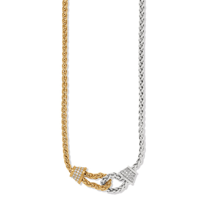 Brighton - Ventus Two Tone Short Necklace