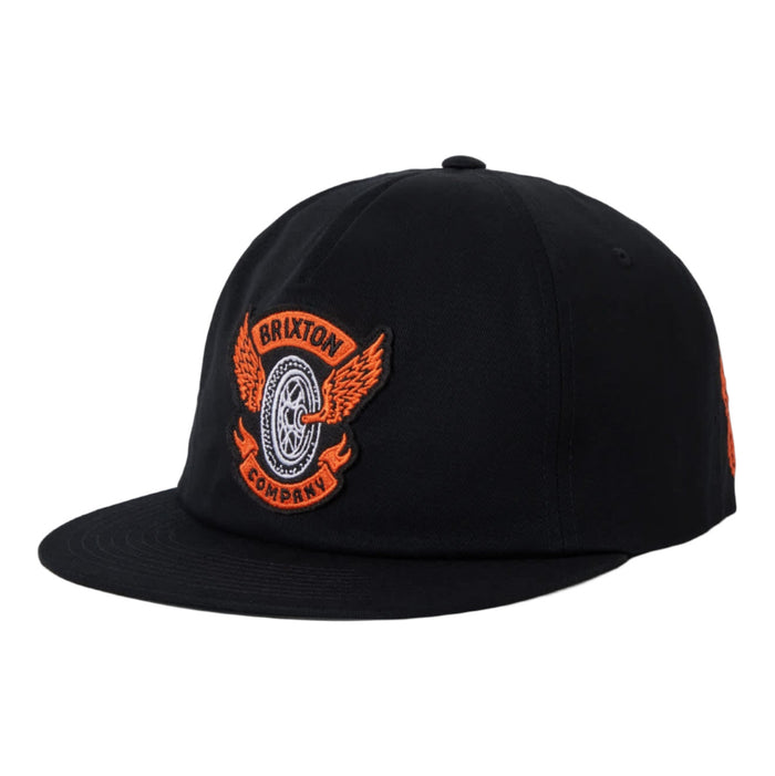 Brixton - Payson Snapback Hat (Black)