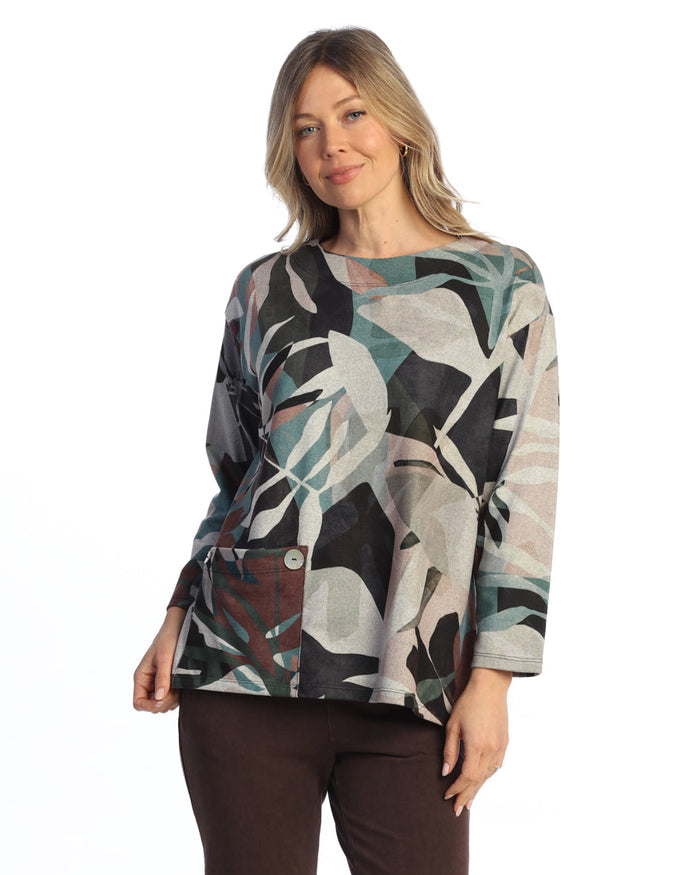 Brushed Dolman Sleeve Top- UB2