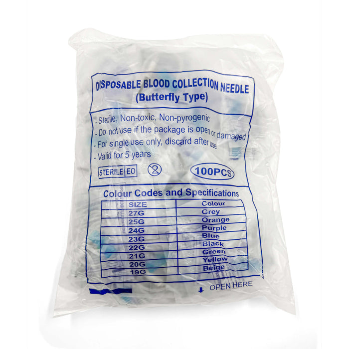 Butterfly Needle (23G x 3/4") & Vacutainer