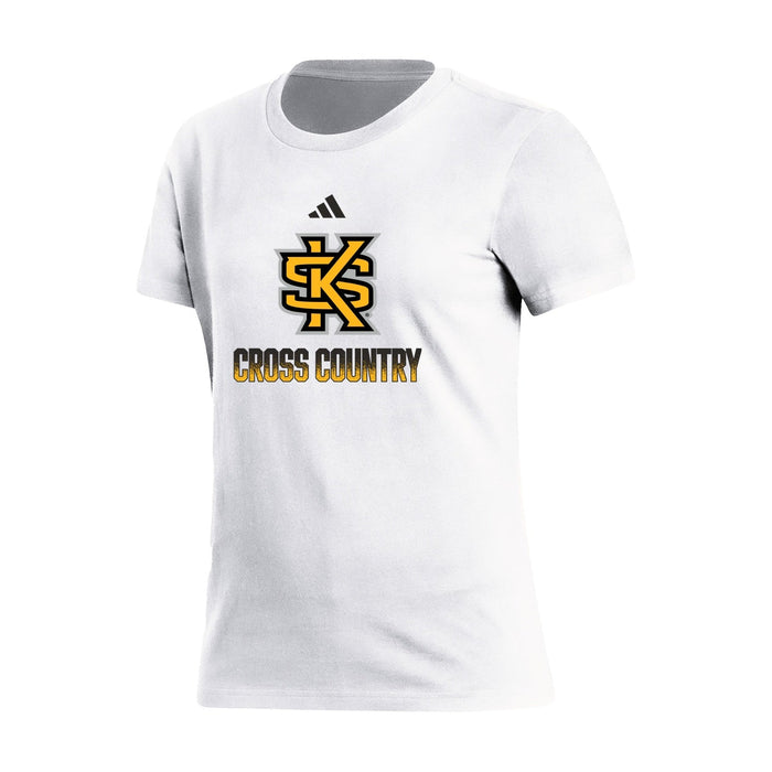 CROSS COUNTRY : Women's Fresh Short Sleeve Tee - White
