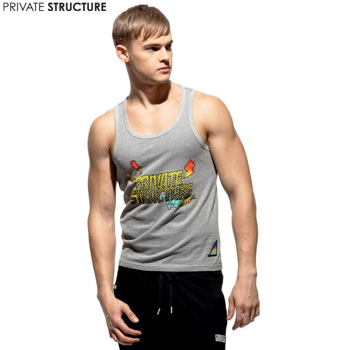 Design Collection Cotton Singlet - | Private Structure - | MAD Lifestyle