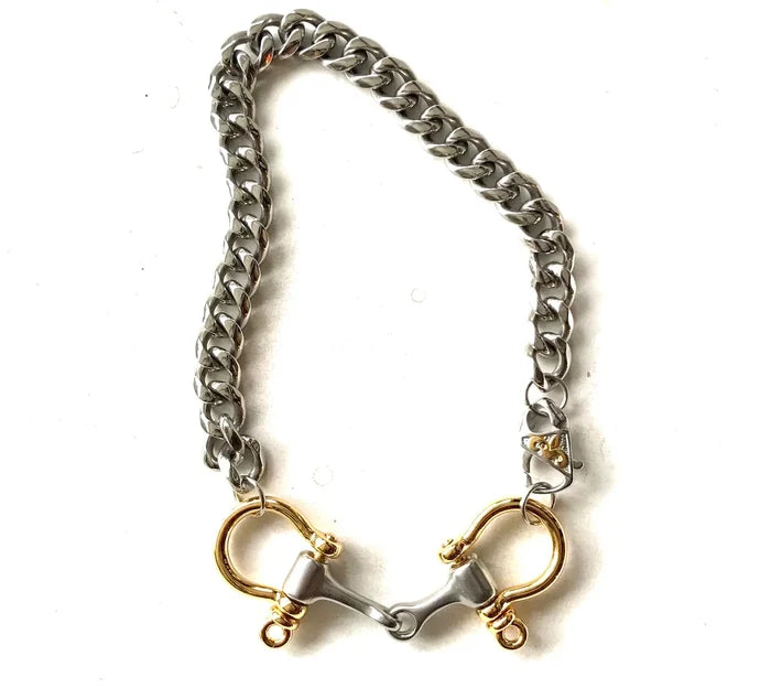 Dorada Bit Necklace Silver by AtelierCG