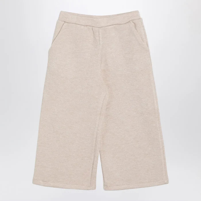 Douuod - Beige viscose blend trousers Brand Pants 8