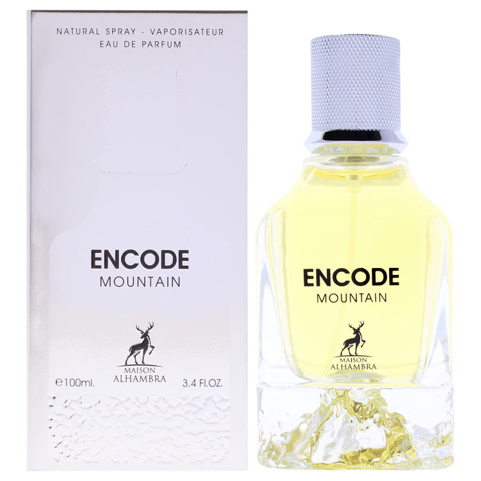 Encode Mountain by Maison Alhambra for Men - 3.4 oz EDP Spray