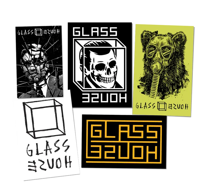 Glass House - Sticker Pack 3 (10 Stickers)