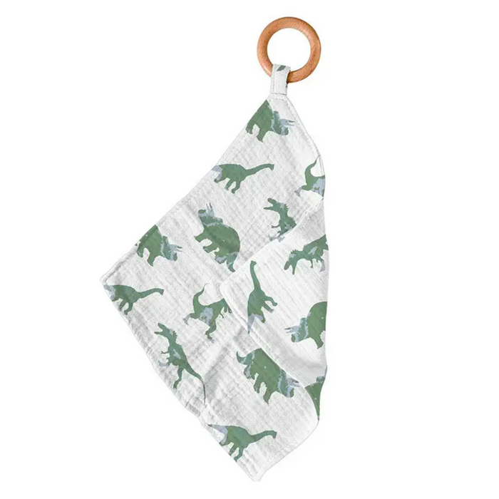 Granite Green Dinosaurs Teether