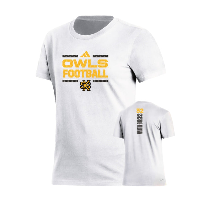 Jaden Martin-Burgess : Women's Fresh Short Sleeve Tee - White