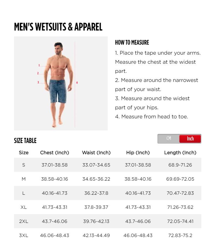Jobe PERTH 3/2mm Men's Shorty Wetsuit - Graphite Grey