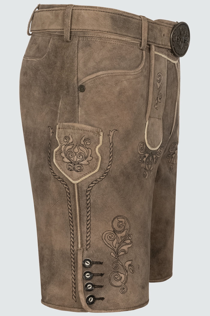 Kruger Ralph lederhosen brown, detail