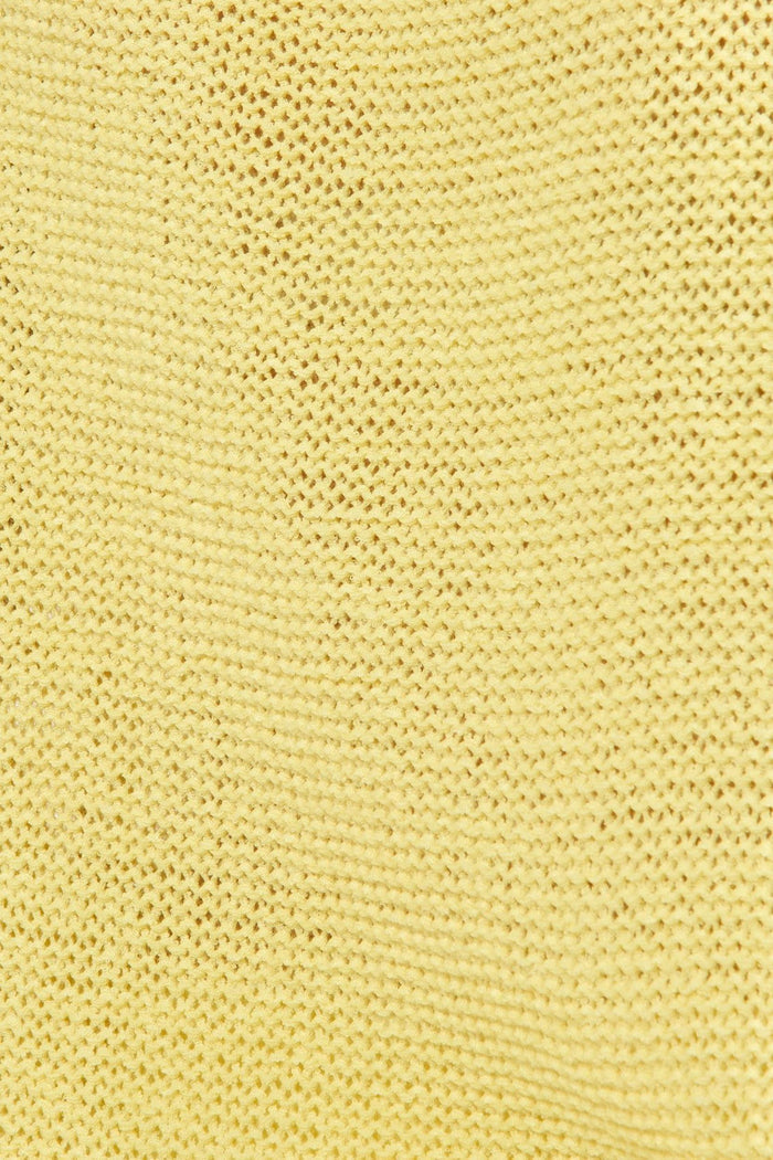 Light Summer Sweater in Sunny Yellow