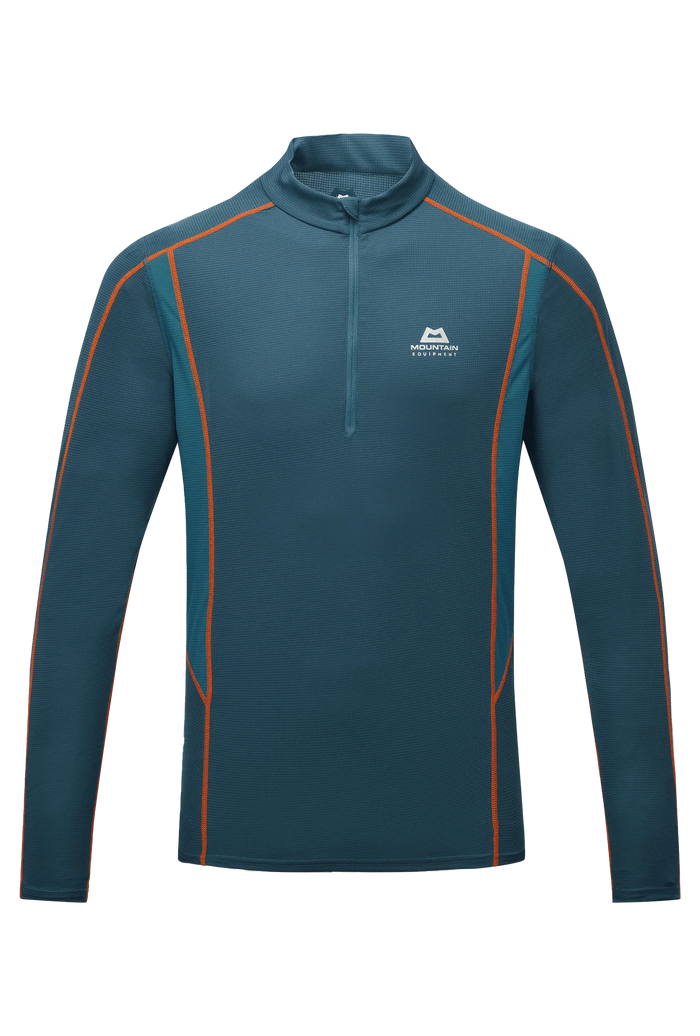 Mountain Equipment, Ignis LS Zip Tee (Size: M)