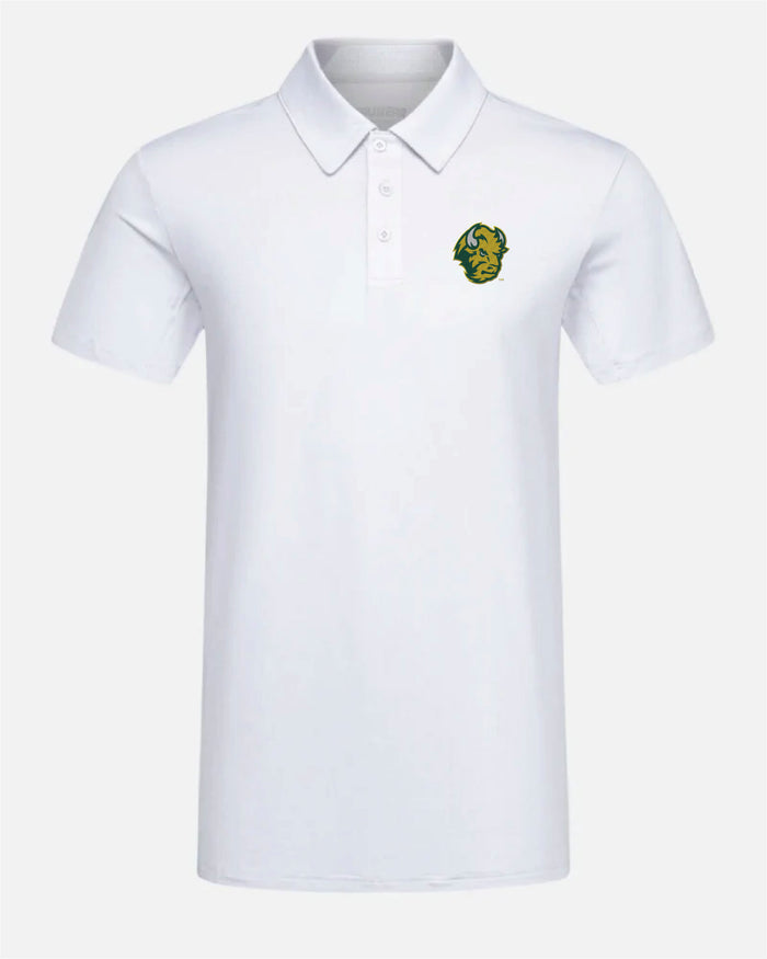 North Dakota State Crest 2.0 Polo Light Grey