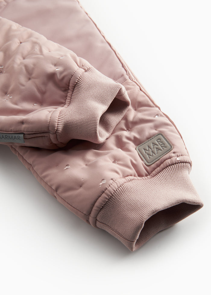 Pink thermal pants for children