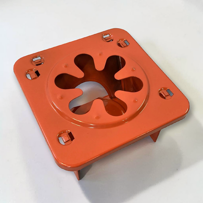 Orange Single Burner Folding Stove