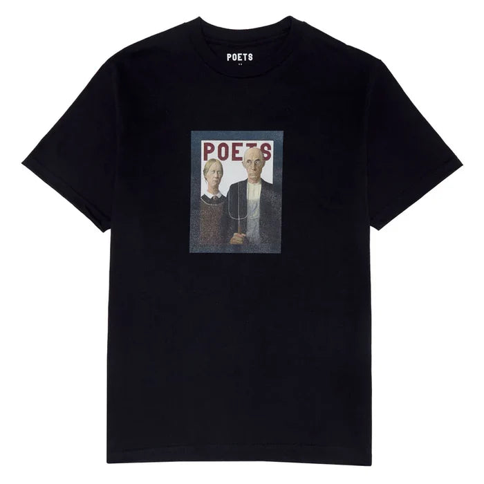 Poets - Right DTG Shirt (Black) *SALE
