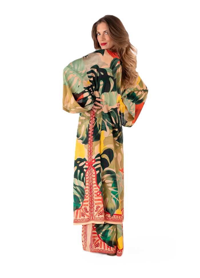 Powder Kimono Gown