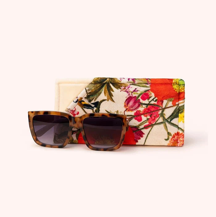 Powder Velvet Sunglasses Pouch