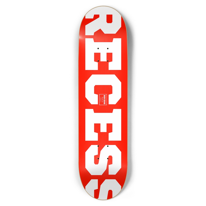 Recess Logo Deck Red