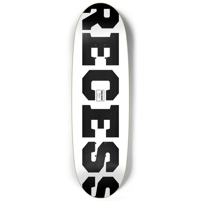 Recess Logo Egg Deck White 9.75