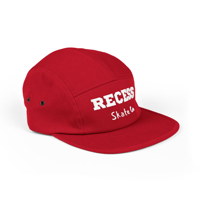 Recess Skate Co Embroidered 5-Panel Cap