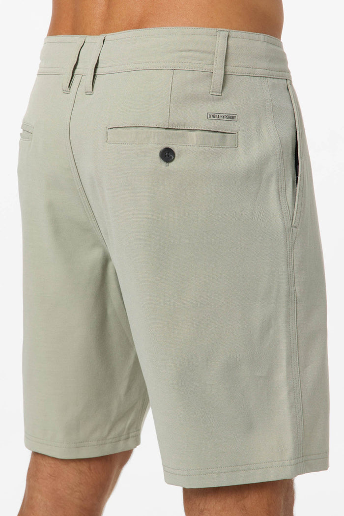 O’Neill Reserve Light Check 19 Hybrid Shorts back view