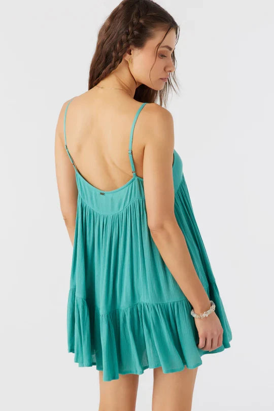 O’Neill Saltwater Solids Rilee cover up dress dark bay size M