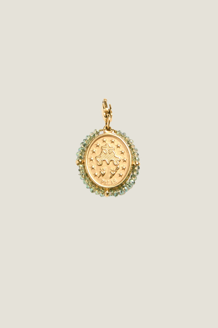Santa Maria Charm | Gold/Midnight Blue