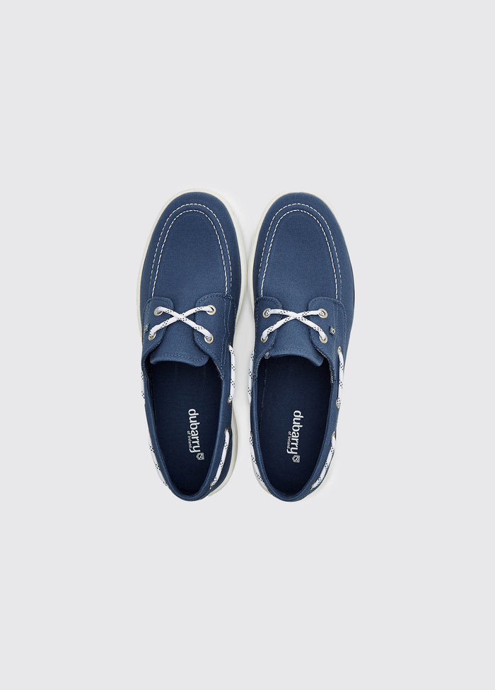 Santorini Canvas Deck Shoe - Denim