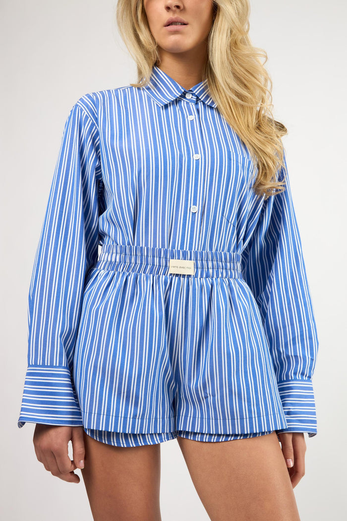 Seaside Top Blue