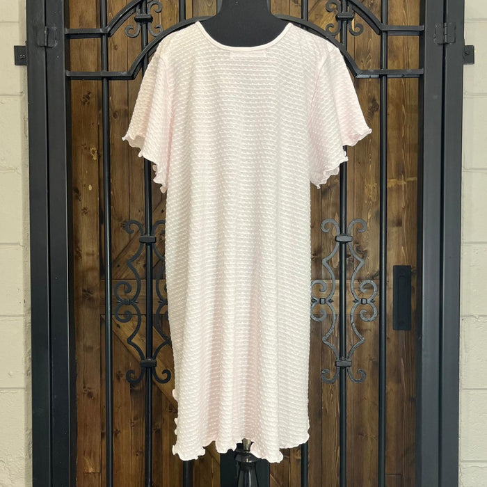 Simple Pleasures Short Sleeve Short Dot Gown