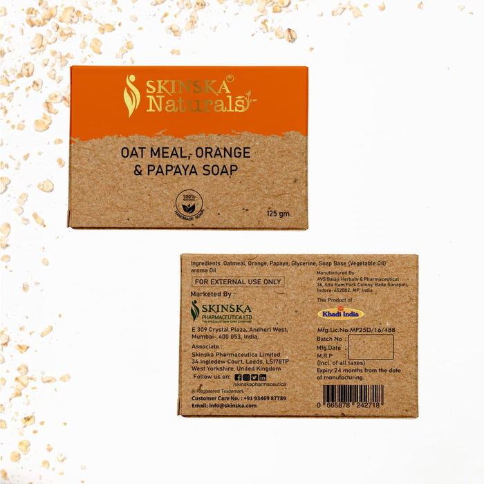 Skinska Naturals 4 Set Naturals Soaps Combo