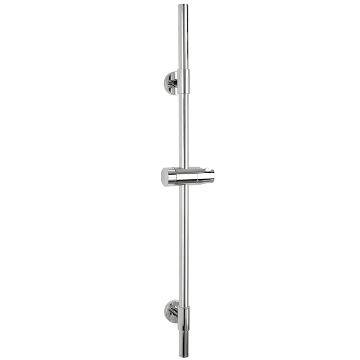 Slim Shower Rail Chrome - 660mm