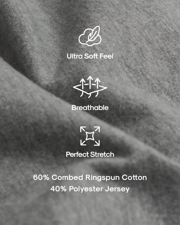 Tall Classic Long Sleeve Henley 3-Pack fabric features ultra-soft, breathable, stretchy knit.