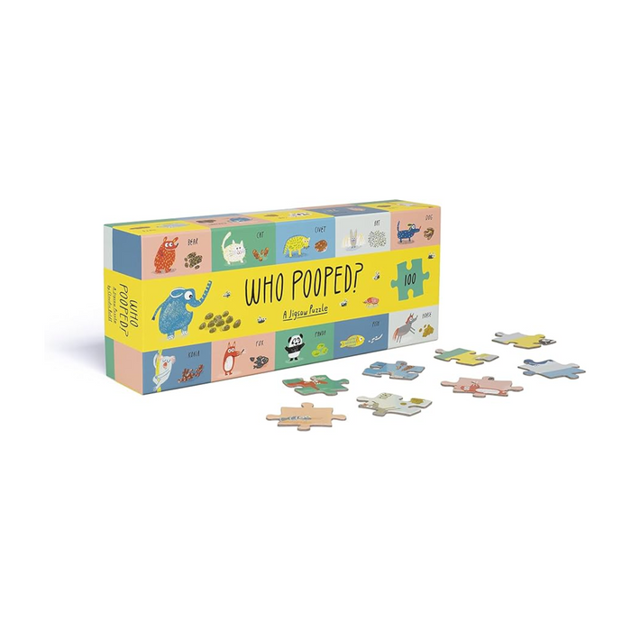 Who Pooped? 100 Piece Puzzle