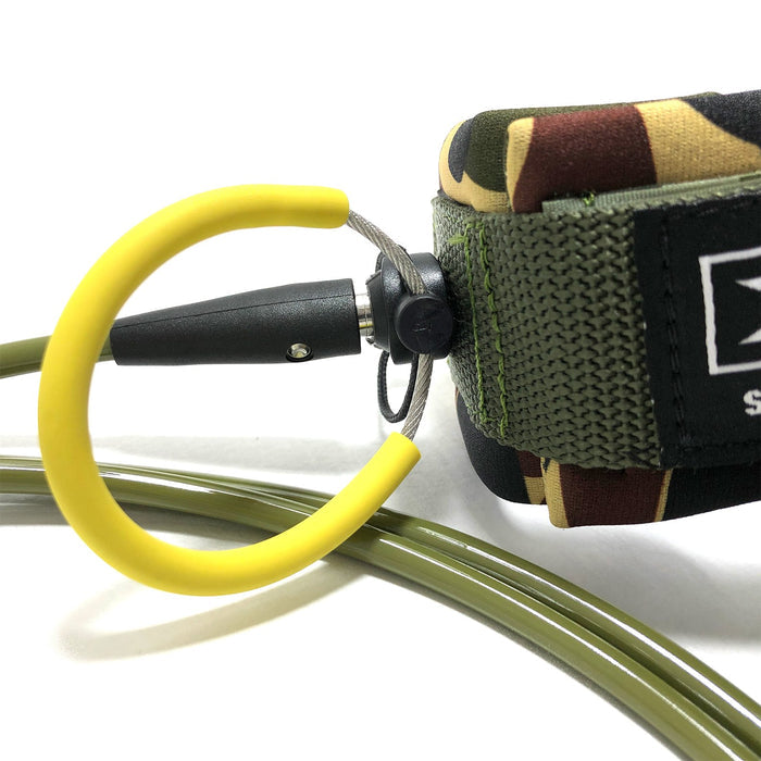 XM | Surf More - Power Clip Leash - 8ft - Black