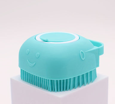 Blue brush