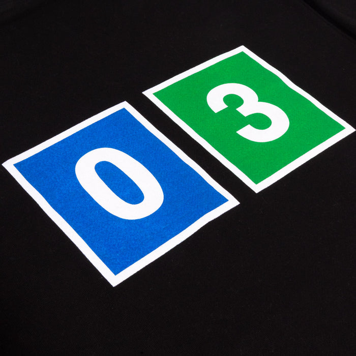 303 Boards - 303 Station Hoodie (Black)
