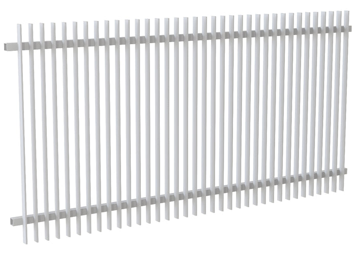 40x10 Aluminium Batten Fence Panel | Radiator Style 60mm Gap Australia
